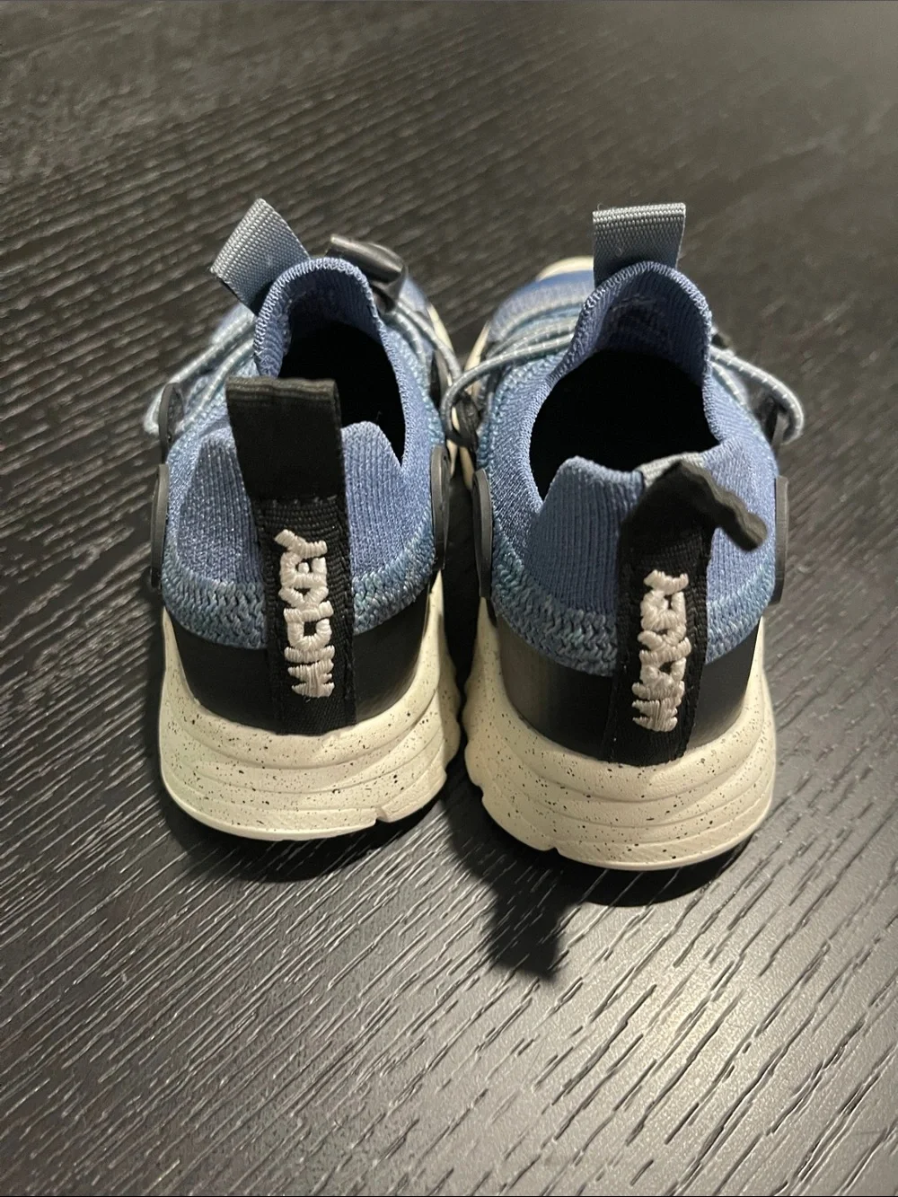 Pre loved ZARA Kids Blue Knit Athletic Sneakers - Lightweight Comfort